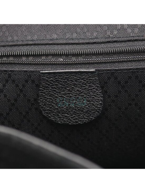 Gucci Backpack Bamboo 003 Black Suede Leather main image 9